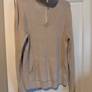 Barefoot Dreams CozyChic Lite Tan Sweater
